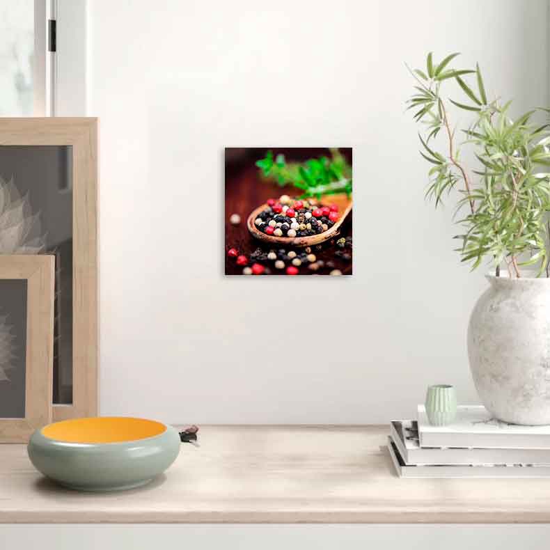Картина на стекле STAMPRINT "Перец 3" 20x20 см. арт. КТ026 