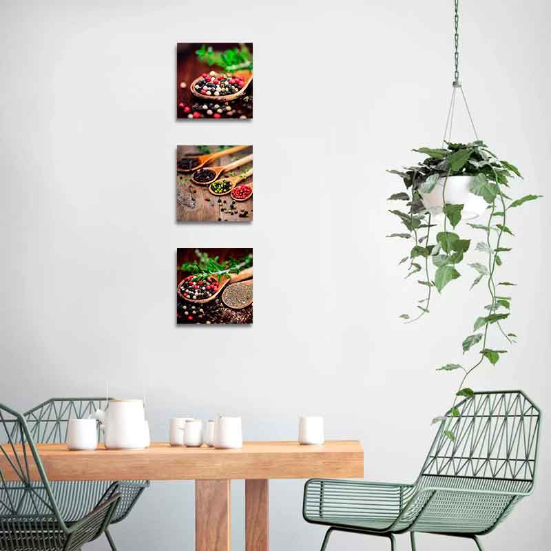 Картина на стекле STAMPRINT "Перец 3" 20x20 см. арт. КТ026 