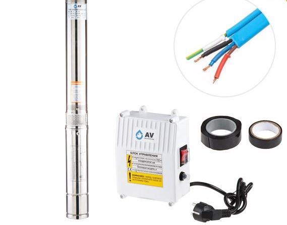 Насос скважинный AGELESS-3-2700/23- 3/8 AV Engineering