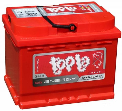 Аккумуляторная батарея TOPLA Top R+ 66Ah арт. 118666/138666 