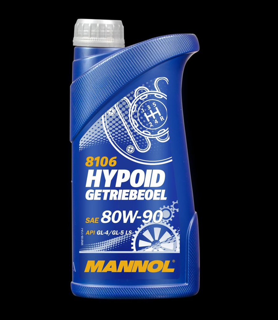 Масло трансмисмиссионное MANNOL 8106 Hypoid 80W-90 GL-4/GL-5  LS 1л