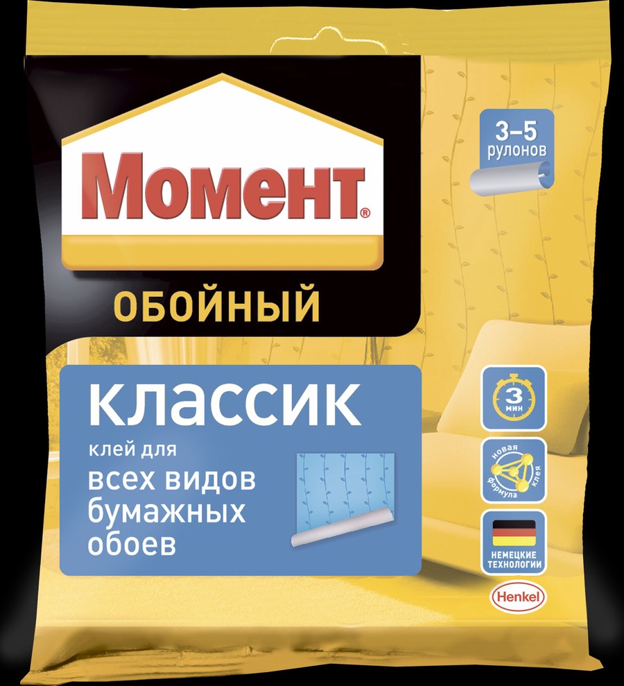 Клей обойный "Момент Классик", 100 гр.