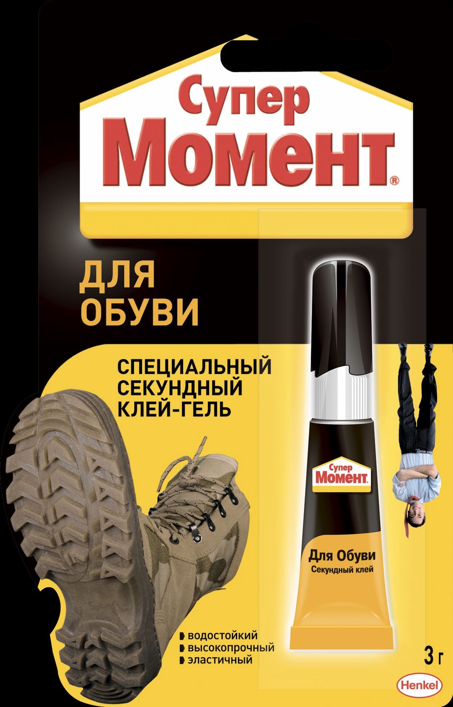 Клей-гель универсальный "Супер Момент для обуви" 3 гр.