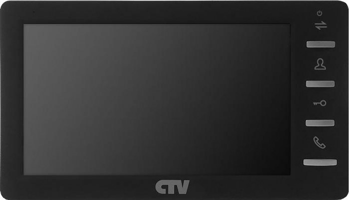 Монитор видеодомофона с кнопкой управления арт. CTV-M1701S B 