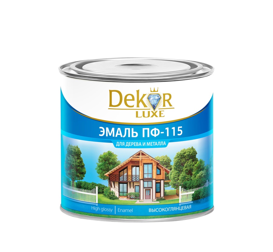 Эмаль ПФ-115 Golden Paint серый 1,8 л. арт. 4605544019974