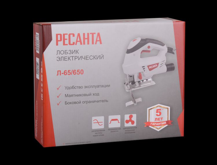 Лобзик электрический Ресанта Л-65/650 арт. 75/9/2 