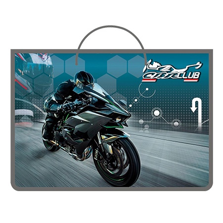 Папка детская А4 Moto club 2022