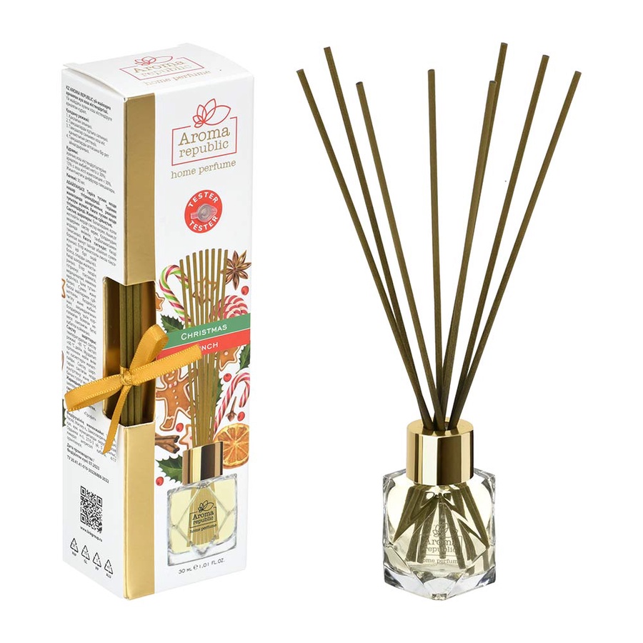 Диффузор ароматический AROMA REPUBLIC Christmas punch 30 мл. арт. 93843 