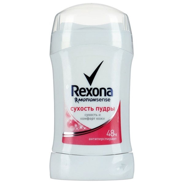 REXONA Део карандаш Сухость пудры 40мл 21184786/67273548/67557844