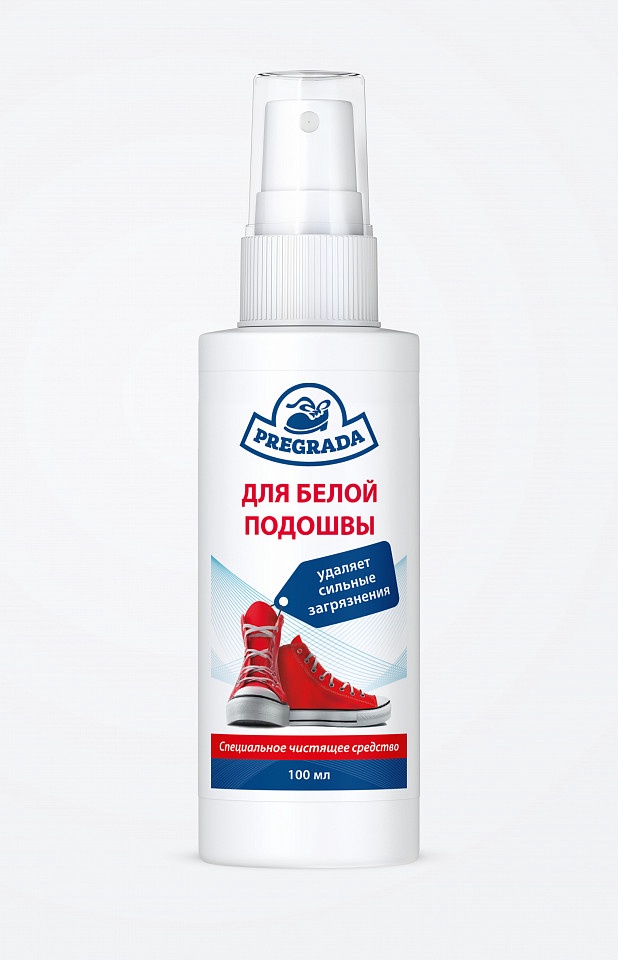 Очиститель для подошвы PREGRADA бел 0,1 л 