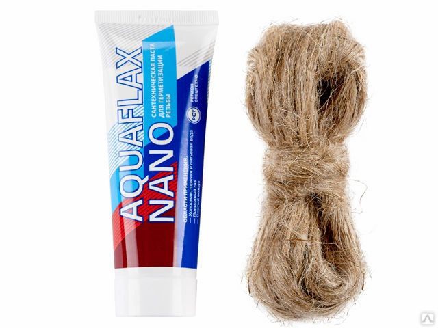 Набор "Aquaflax nano" 80гр.+лен 20гр. (СантехМастер Групп)