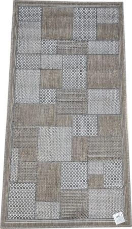 Ковер прямой Carpet Hall ВЕРАНДА бежевый 0,8х1,5 м. ПП арт. 54101_50511 