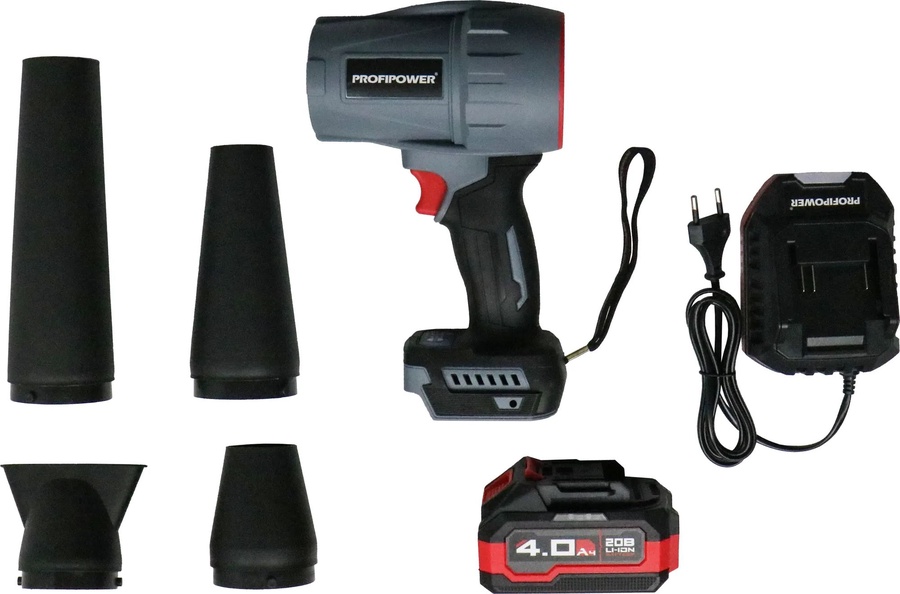 Воздуходувка аккумуляторная ProfiPower MKBUB-20V Tornado арт. E0225