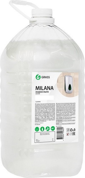 Мыло жидкое Grass Milana эконом 5кг арт,125352 Россия
