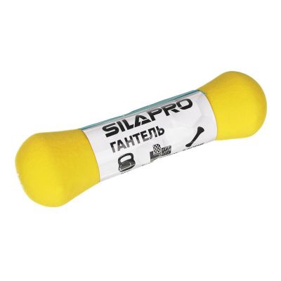 Гантель SILAPRO в форме кости 1кг металл 