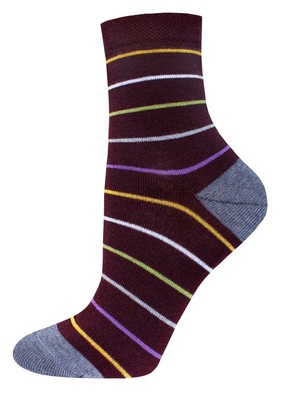 Носки женские 1100, р.23, 263 ежевика