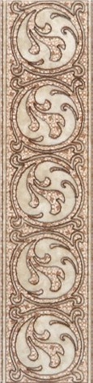 Плитка Раполано 400*98.02 п/сух. пресс.глаз.гр. BIa (бордюрные) (12 шт.)CDB00002270