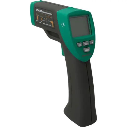 Термометр инфракрасный MASTECH (пирометр) зеленый 250х140х60 мм. арт. M-6530B 