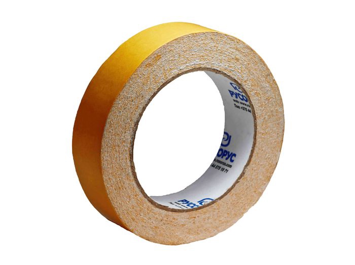 Скотч двухсторонний сетка  30мм - 25м