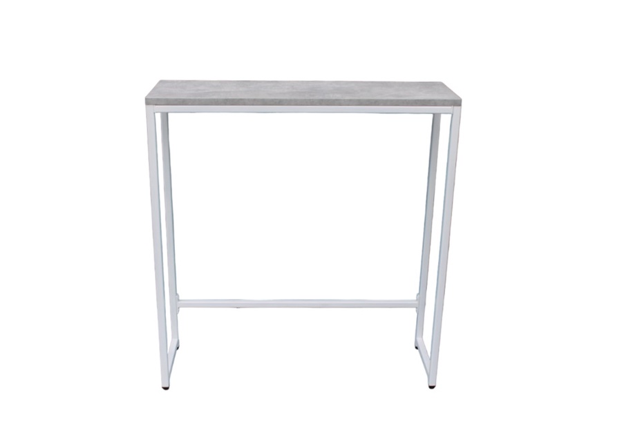 Стол консольный ALLERD RION белый муар/бетон 80x25x85 см. арт. 2050110500 