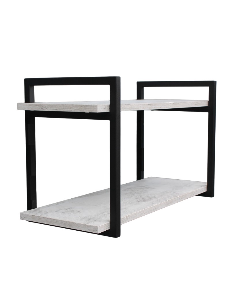 Полка настенная ALLERD 2 RION черный муар/энигма 70x30x40 см. арт. 4060210200 
