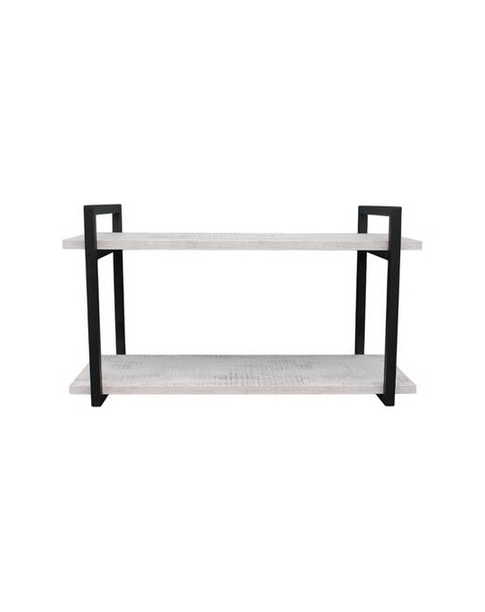 Полка настенная ALLERD 2 RION черный муар/энигма 70x30x40 см. арт. 4060210200 