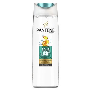 PANTENE Легкий питательный шампунь Aqua Light 400мл