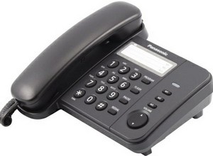 Телефон проводной Panasonic арт. KX-TS2352RUB 