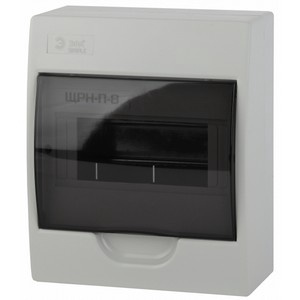 Бокс ЩРН-П-08 SIMPLE пластик. навесной BOXS08 ЭРА 1/30