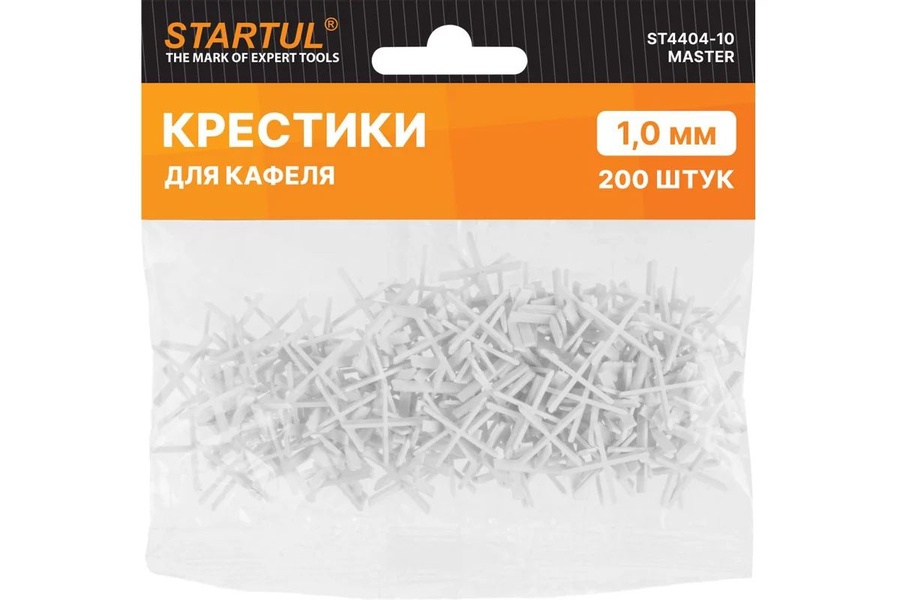 Крестики для кафеля STARTUL MASTER 1 мм., 200 шт. арт. ST4404-10 