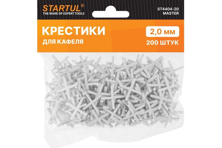 Крестик для кафеля STARTUL MASTER 2 мм., 200 шт. арт. ST4404-20 
