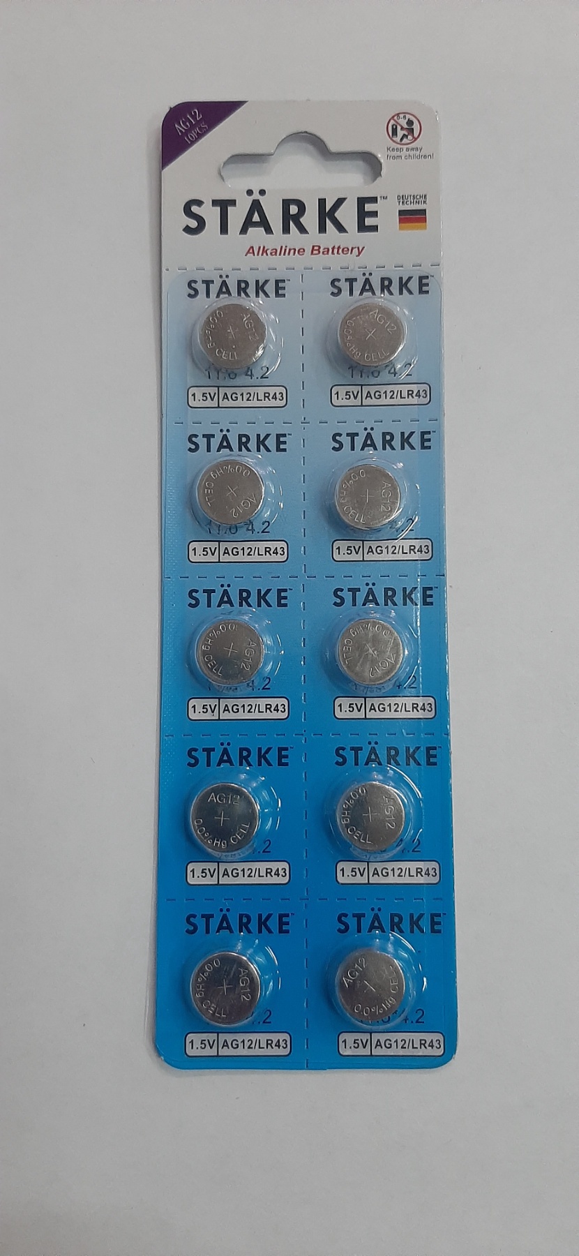 Батарейка STARKE AG12 10BP