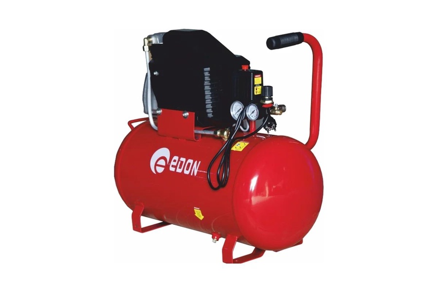 Компрессор сетевой Edon красный арт. OAC-50/1500 