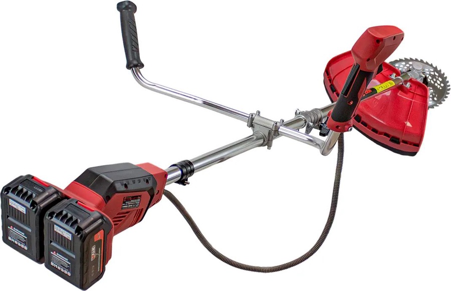 Триммер аккумуляторный EDON UGT-42СBL 42В (21+21) Li-Ion 2х4Ач арт. 49782 