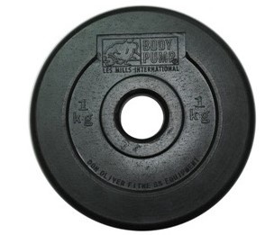 Диск для штанги PVC PP-1 1дюйм 1кг 