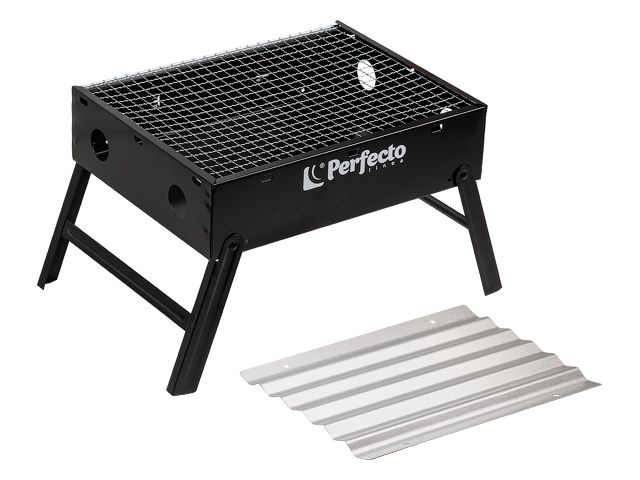 Мангал-барбекю складной PERFECTO LINEA 35х27х23 см. арт. 47-135273