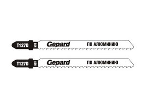 Пилка лобз. по алюминию T127D (2 шт.) GEPARD