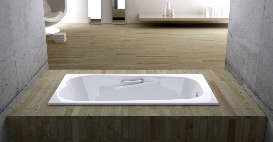 ВаннаSmavit Etruria  Titanium Inside 170х75 см