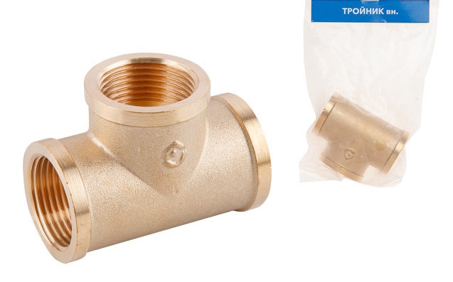 Тройник ред. 3/4X1/2X3/4, AV Engineering