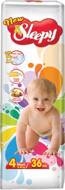 Подгузники New Sleepy Super pack Maxi 36 шт.