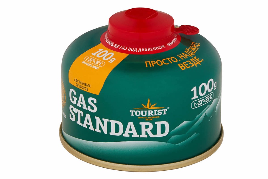 Баллон газ для портативн. приборов Standart Tourist арт. TBR-100 