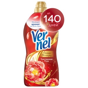 Ополаскиватель Vernel конц. Чувственная Роза 1.74л 