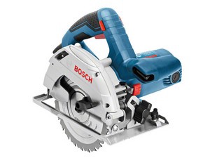 Циркулярная пила BOSCH GKS 165 в кор. (1100 Вт, 165х20 мм, до 66 мм)