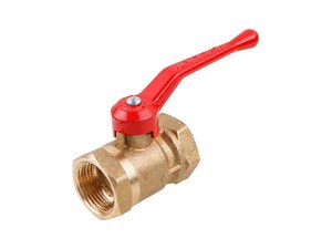 Кран шаровый 1/2" стандарт вн.-вн. ручка PN1,6 МПа, 11Б27п7, Цветлит