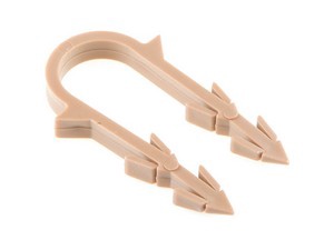 Клипса для теплого пола 42 мм (упаковка 100 шт) (ЮстаПласт)