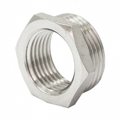 Переходник футорка никелир. 1/2"х3/8" н-в арт. СБ-00002310 
