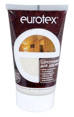Шпатлевка для дерева "Eurotex", орех (225 г)