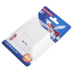 Розетка сетевая LAN, на стену, (2 гнездо 8Р8С (Rj-45), 5e кат) Rexant