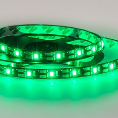 Лента LAMPER LED 1 м с USB коннектором 5В IP65 SMD 2835 60 LED/m зеленый арт. 141-384 
