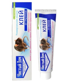 Клей от грызунов и насекомых 60г. Чистый Дом